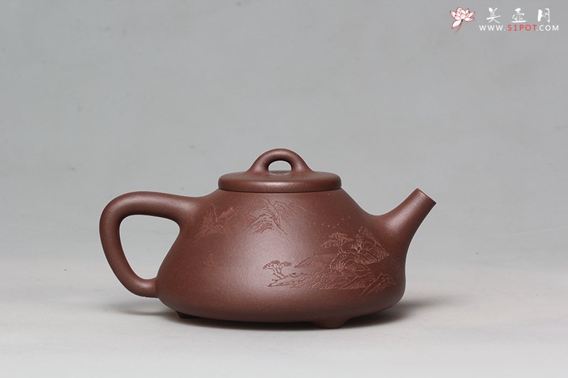 紫砂壶图片：子冶石瓢 - 美壶网