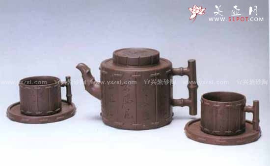 紫砂壶图片：柱础壶 - 美壶网