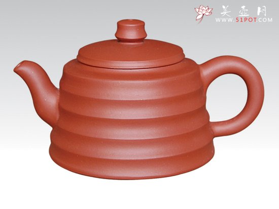 紫砂壶图片：节节高  清水泥 ... - 美壶网