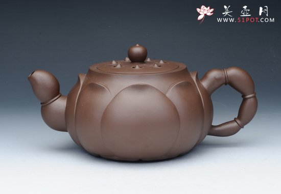 紫砂壶图片：莲蓬壶 - 美壶网