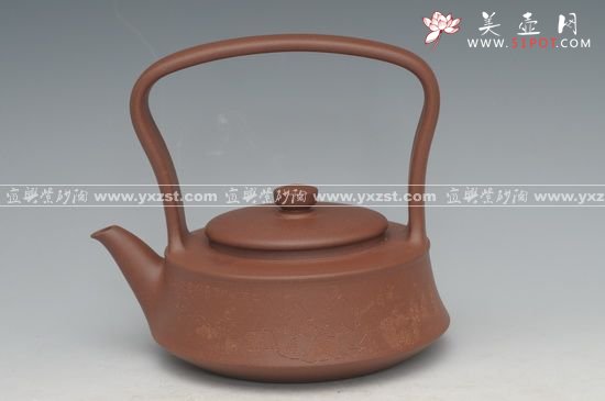 紫砂壶图片：心意提梁 - 美壶网