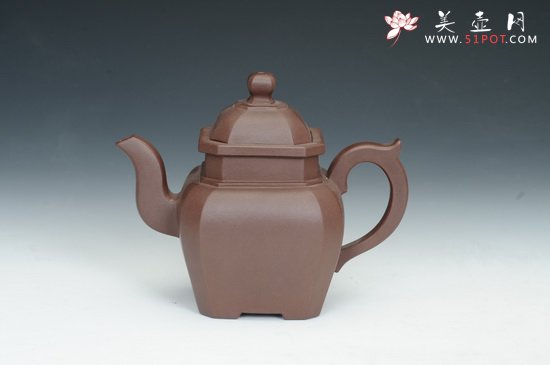 紫砂壶图片：八面玲珑 - 美壶网