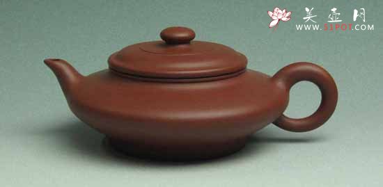 紫砂壶图片：虚扁 - 美壶网