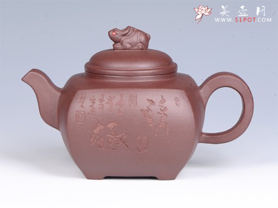 紫砂壶图片：- 月兔 - - 美壶网