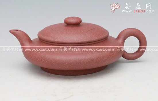 紫砂壶图片：神灯虚扁 - 美壶网