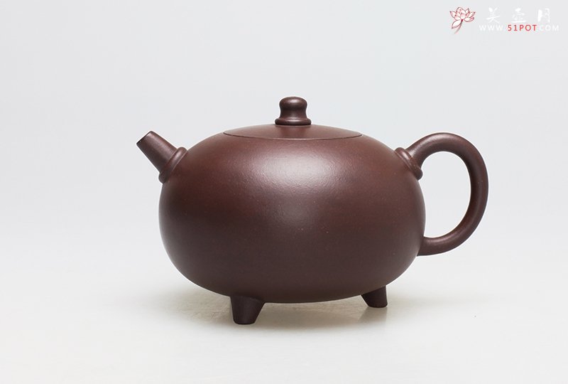紫砂壶图片：三足熙圆 - 美壶网