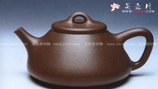 紫砂壶图片：子冶石瓢壶 - 美壶网
