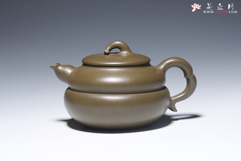 紫砂壶图片：束腰葫芦 - 美壶网