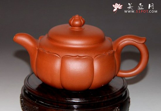 紫砂壶图片：莲花 - 美壶网