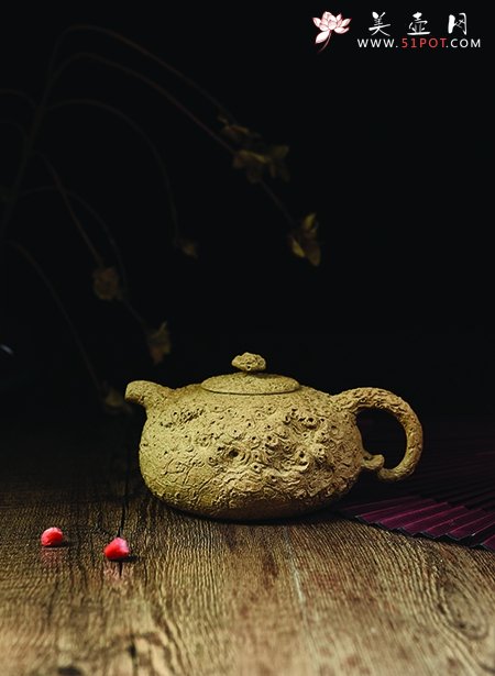 紫砂壶图片：灵芝供春 - 美壶网