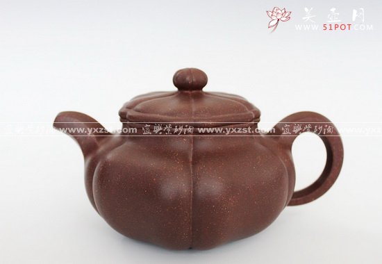 紫砂壶图片：葵仿古 - 美壶网