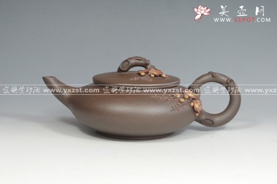 紫砂壶图片：花枝俏 - 美壶网