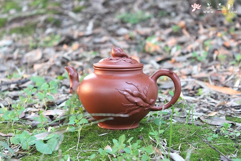 紫砂壶图片：桃报春 - 美壶网
