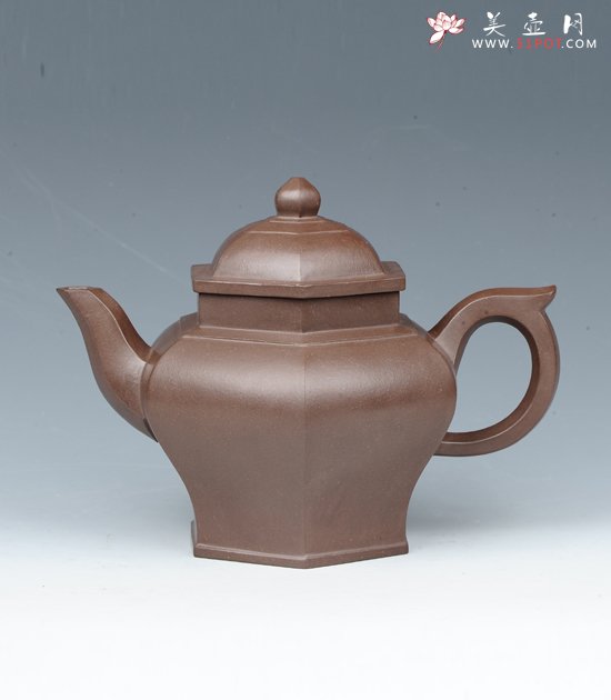 紫砂壶图片：六方宫灯 - 美壶网