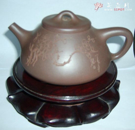 紫砂壶图片：子冶石瓢 - 美壶网