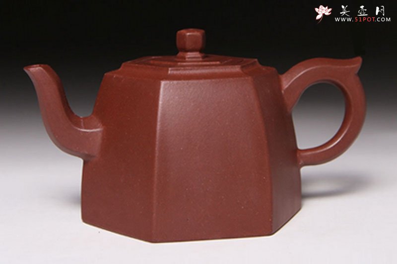 紫砂壶图片：六方井栏 - 美壶网