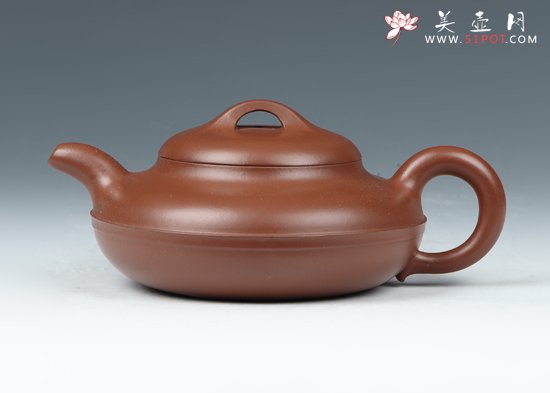 紫砂壶图片：双线如意 - 美壶网