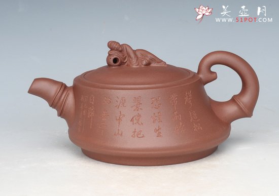 紫砂壶图片：太白醉酒 - 美壶网