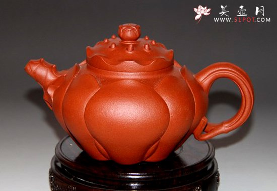 紫砂壶图片：荷花莲心 - 美壶网