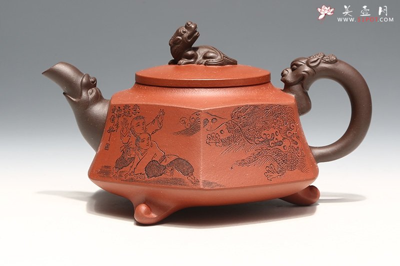 紫砂壶图片：望子成龙 - 美壶网