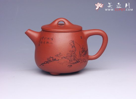 紫砂壶图片：高石瓢（正） - 美壶网