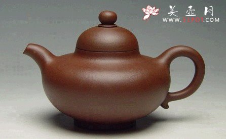 紫砂壶图片：全手工《华颖》原矿底槽青,350cc - 美壶网