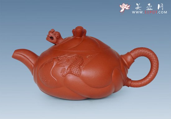 紫砂壶图片：鱼化龙4 - 美壶网