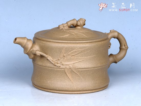 紫砂壶图片：竹段 - 美壶网