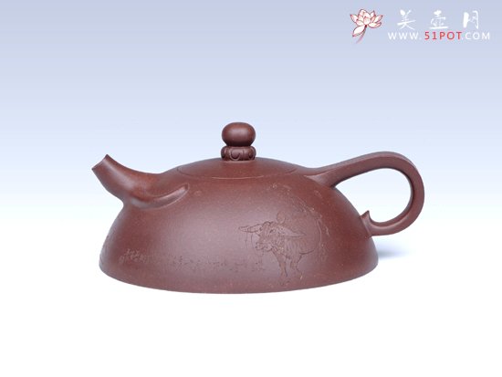 紫砂壶图片：牛壶 - 美壶网