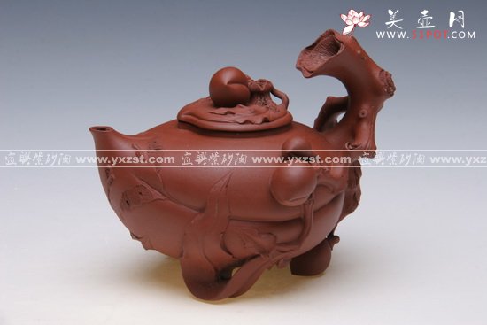 紫砂壶图片：圣桃 - 美壶网