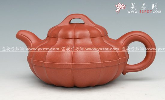 紫砂壶图片：葵瓣桥线 - 美壶网