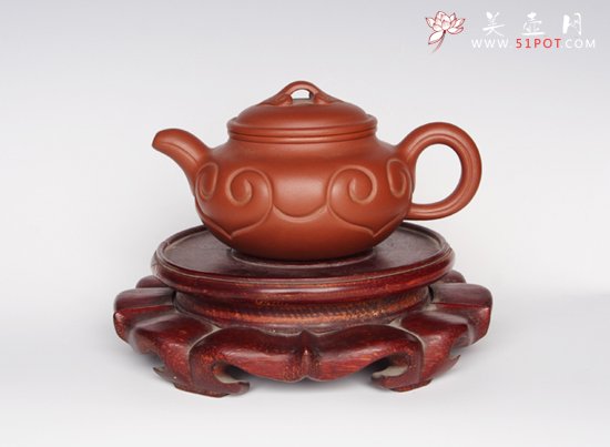 紫砂壶图片：仿古如意 - 美壶网