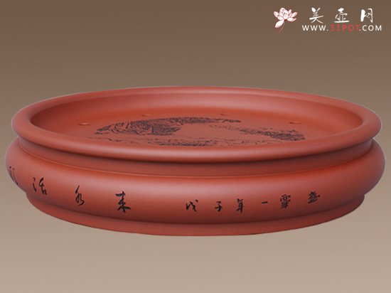 紫砂壶图片：《合璧》茶海 毛国... - 美壶网