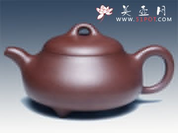 紫砂壶图片：矮石瓢 - 美壶网