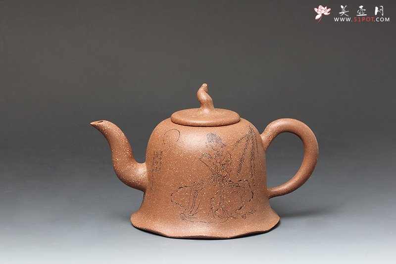 紫砂壶图片：荷钟 - 美壶网