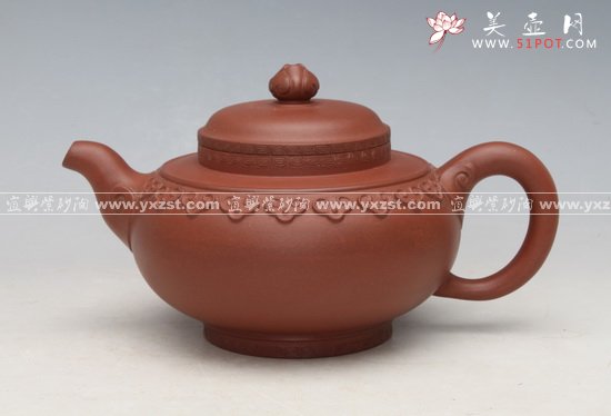 紫砂壶图片：云肩如意 - 美壶网