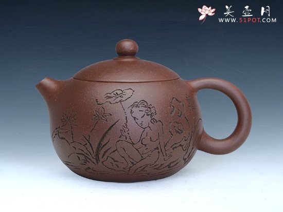 紫砂壶图片：西施壶 - 美壶网