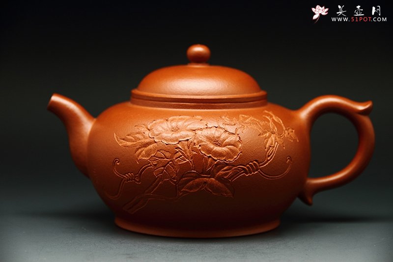 紫砂壶图片：欣欣向荣壶 - 美壶网