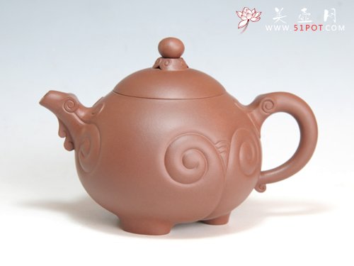 紫砂壶图片：三羊开泰壶 - 美壶网