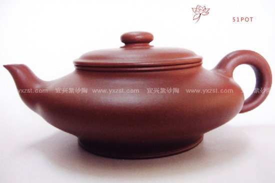 紫砂壶图片：虚扁 - 美壶网