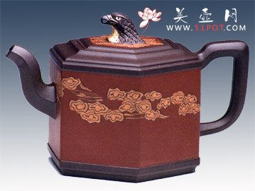 紫砂壶图片：翔鹰 - 美壶网