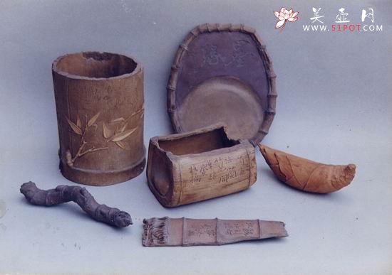 紫砂壶图片：文房雅玩、竹 - 美壶网