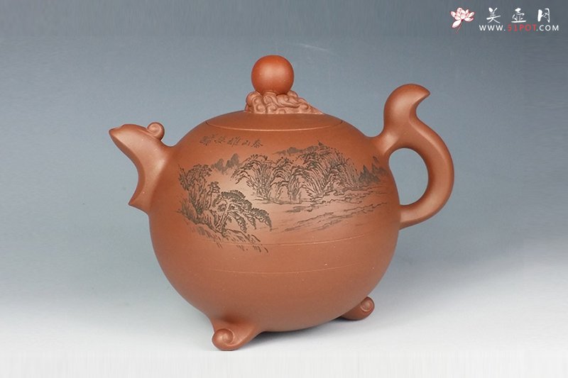 紫砂壶图片：和谐世界，美国总统专用 - 美壶网