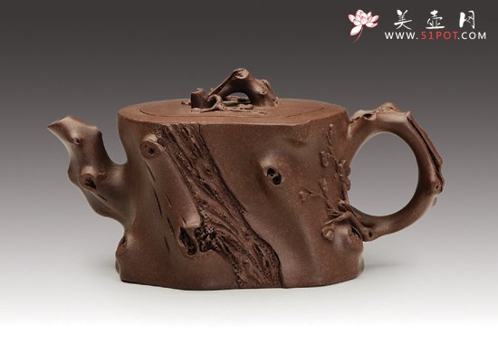 紫砂壶图片：梅桩 - 美壶网