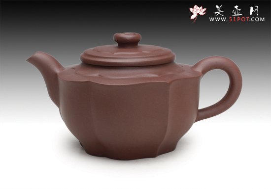 紫砂壶图片：菱花 - 美壶网