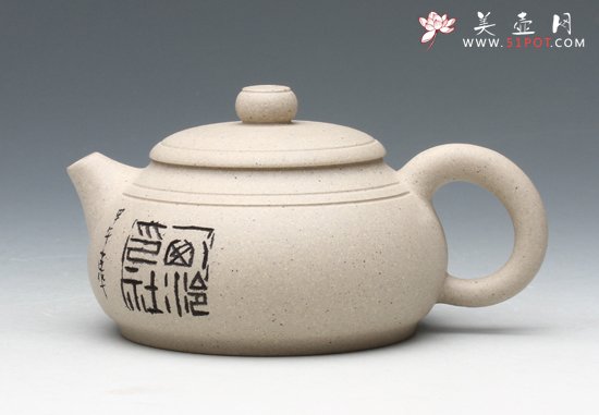 紫砂壶图片：西施（老白段） - 美壶网