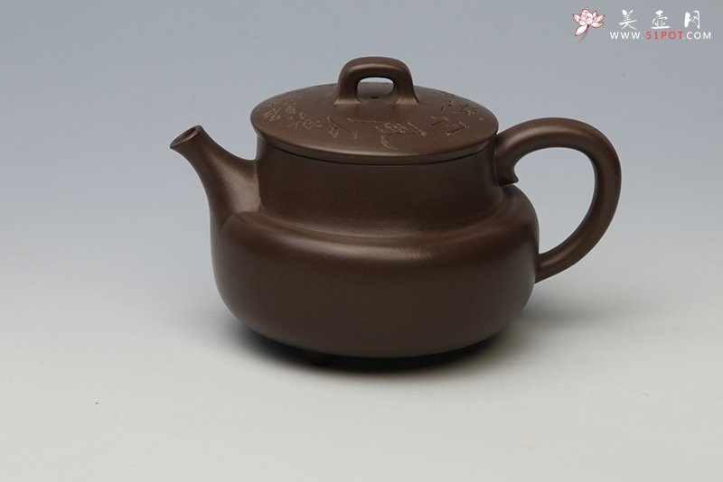 紫砂壶图片：三足鼎立 - 美壶网