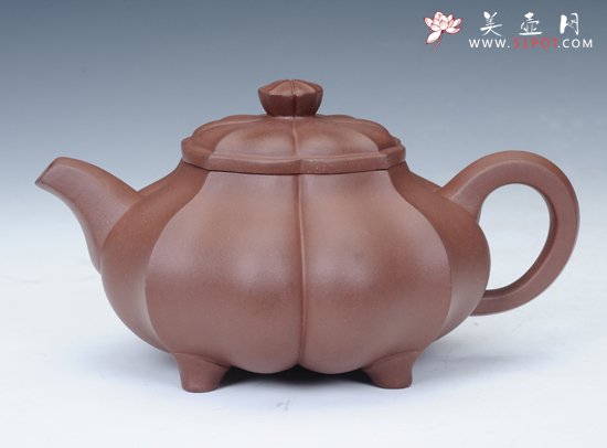 紫砂壶图片：葵筋纹 - 美壶网