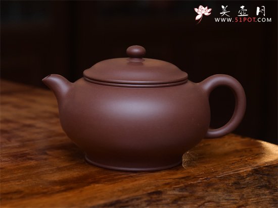 紫砂壶图片：福圆壶3000元 - 美壶网