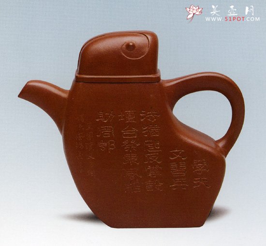 紫砂壶图片：借东风壶 - 美壶网